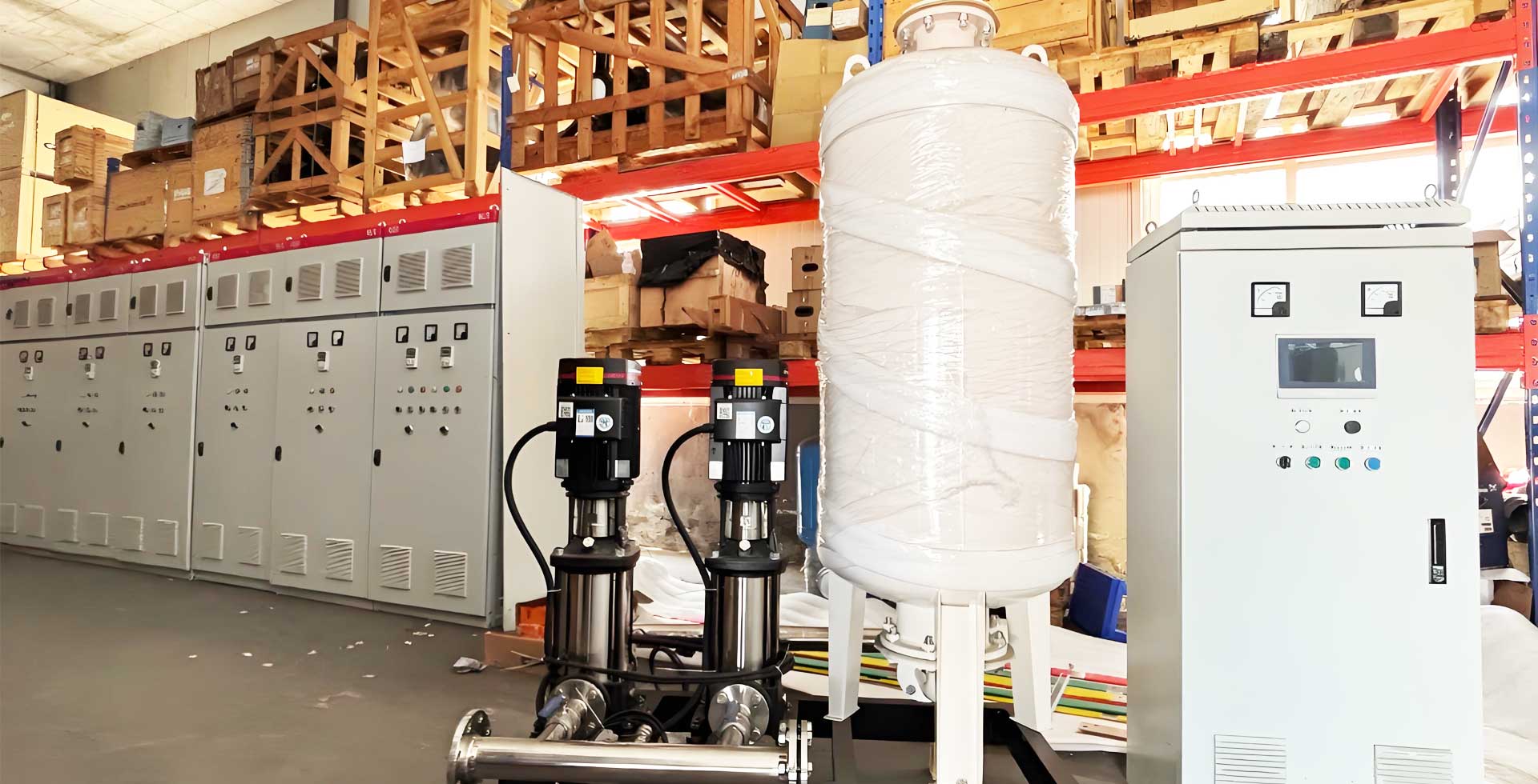 恒壓變頻供水泵組